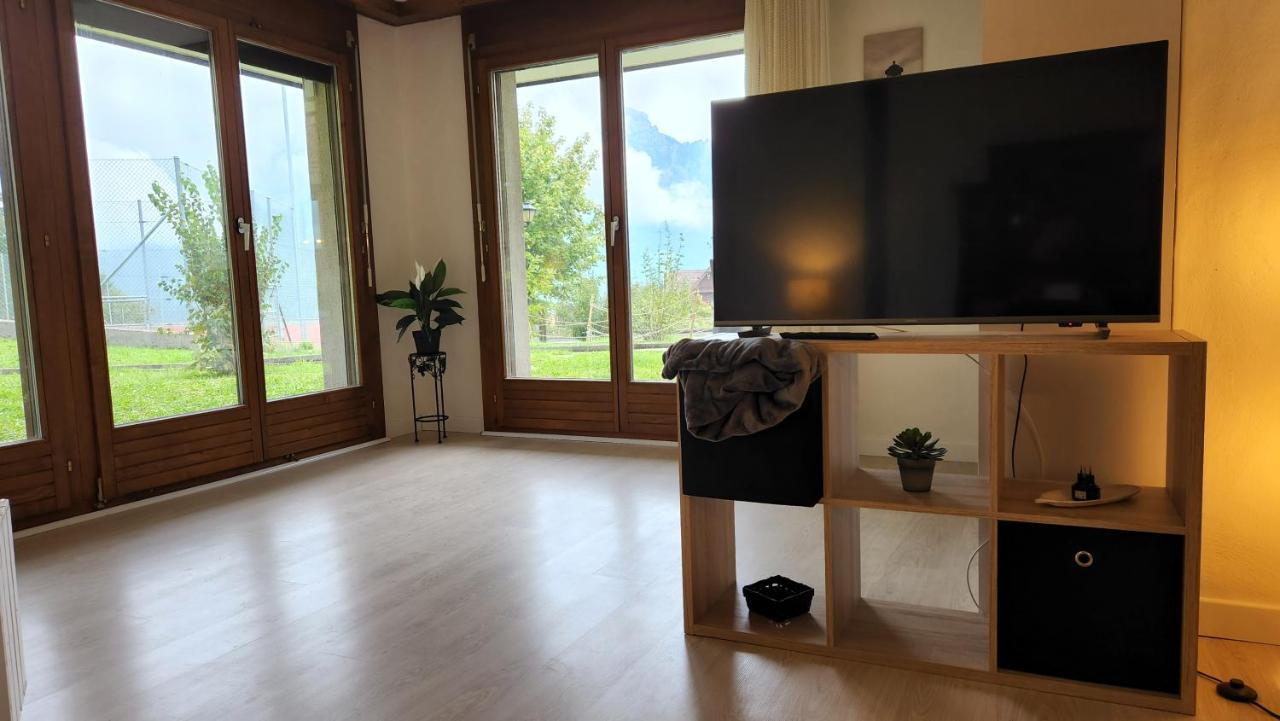 Schoene Ferienwohnung In Traumlage Fewo Solohike Seelisberg Extérieur photo